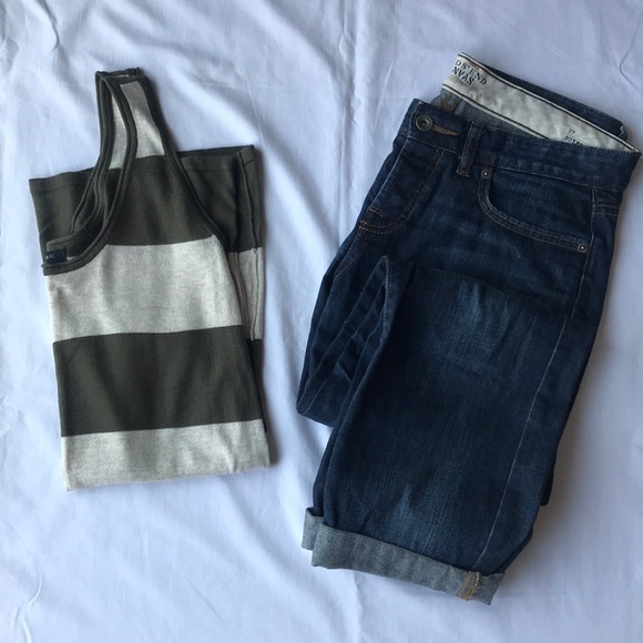 Banana Republic striped tank - Picture 1 of 8